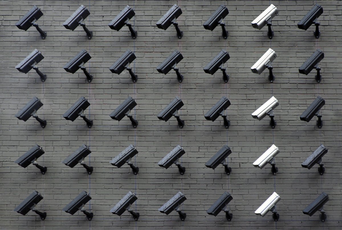 Secure storage facility with CCTV